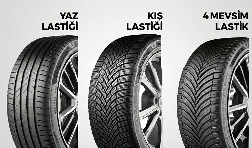 Yaz, Kış ve Dört Mevsim Lastikler Nasıl Anlaşılır?