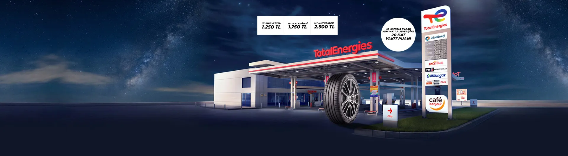 2.500 TL'YE VARAN  YAKIT PUAN HEDİYE!