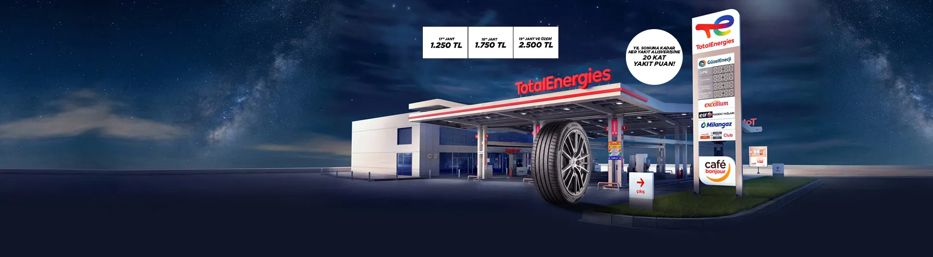 2.500 TL'YE VARAN  YAKIT PUAN HEDİYE!