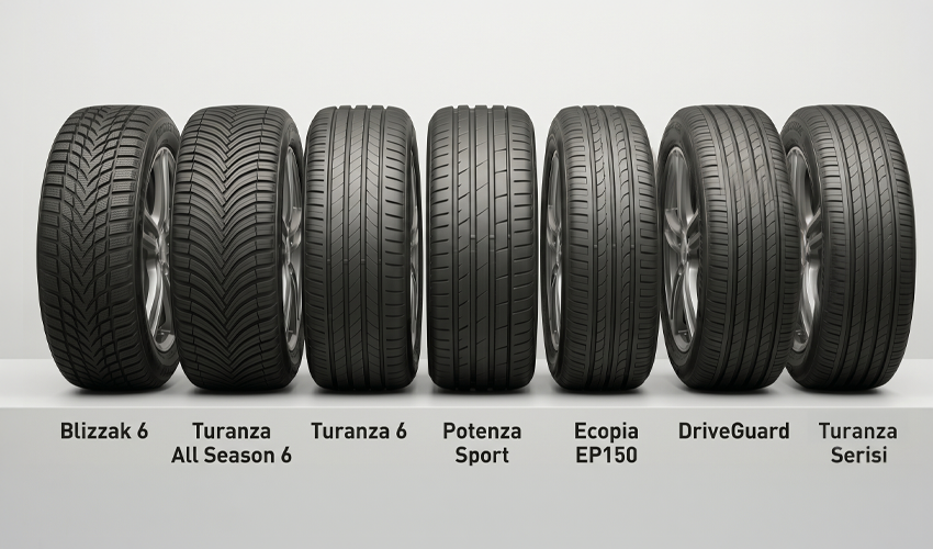 Premium Arayanlara Bridgestone Mühendisliği’nin 7 Kaliteli Lastiği